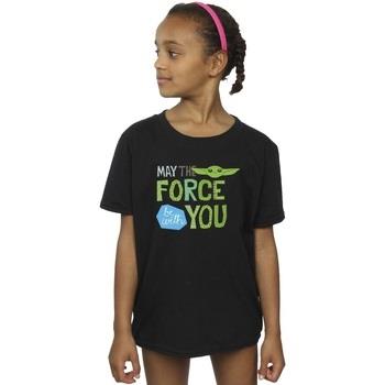 T-shirt enfant Disney The Mandalorian May The Force Be With You