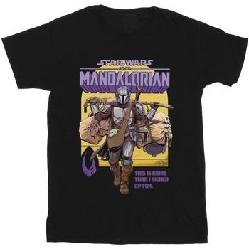 T-shirt enfant Disney The Mandalorian More Than I Signed Up For