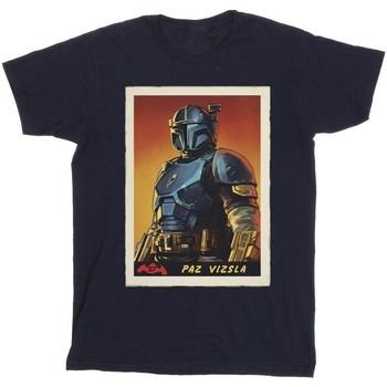 T-shirt enfant Disney The Mandalorian Paz Vizla Card