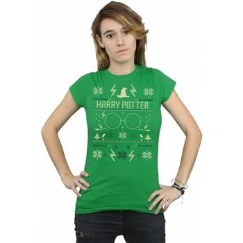 T-shirt Harry Potter Christmas Pattern