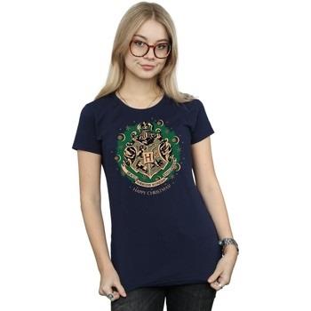 T-shirt Harry Potter Christmas Wreath