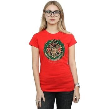 T-shirt Harry Potter Christmas Wreath