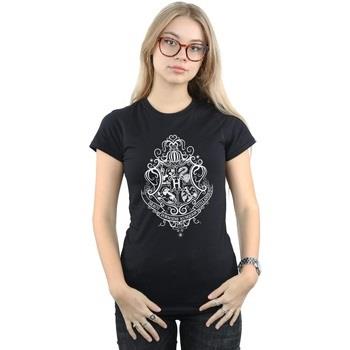 T-shirt Harry Potter Hogwarts Draco Dormiens Crest