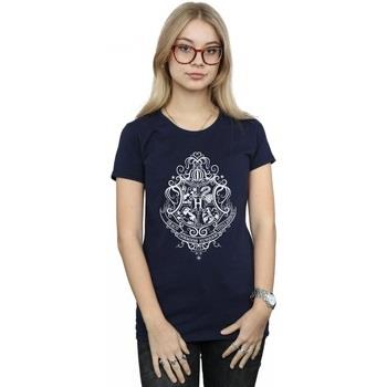 T-shirt Harry Potter Hogwarts Draco Dormiens Crest