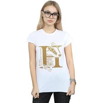 T-shirt Harry Potter Hufflepuff Glitter