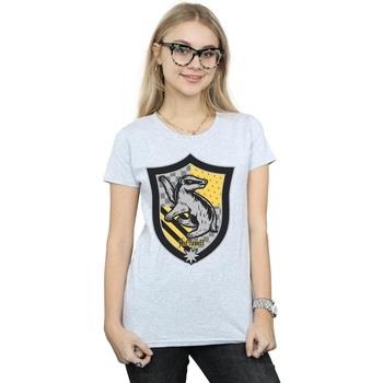T-shirt Harry Potter Hufflepuff Crest Flat