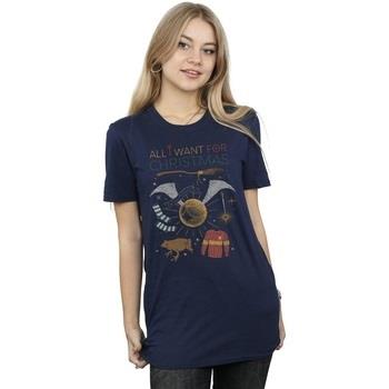 T-shirt Harry Potter All I Want For Christmas