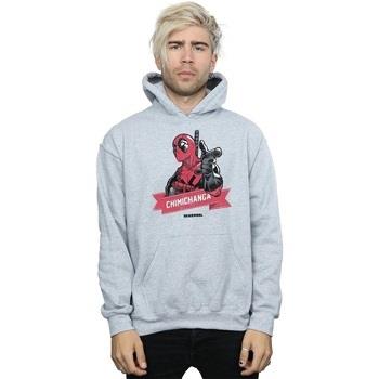 Sweat-shirt Marvel Deadpool Chimichanga Finger