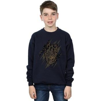 Sweat-shirt enfant Marvel Black Panther Gold Head