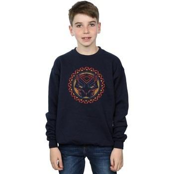 Sweat-shirt enfant Marvel Black Panther Tribal Panther Icon