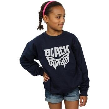 Sweat-shirt enfant Marvel Black Panther Worded Emblem