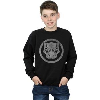 Sweat-shirt enfant Marvel Black Panther Distressed Icon