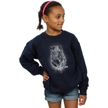 Sweat-shirt enfant Marvel Black Panther Spray Headshot