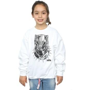 Sweat-shirt enfant Marvel Black Panther Spray Headshot