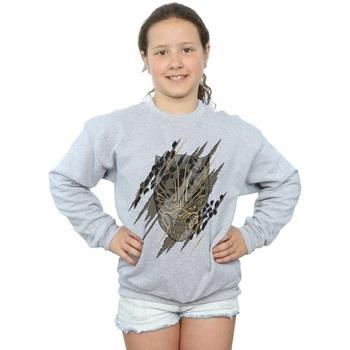 Sweat-shirt enfant Marvel Black Panther Gold Head