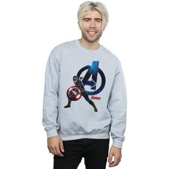 Sweat-shirt Marvel Captain America Pose