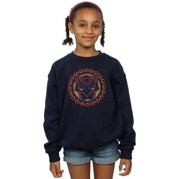Sweat-shirt enfant Marvel Black Panther Tribal Panther Icon