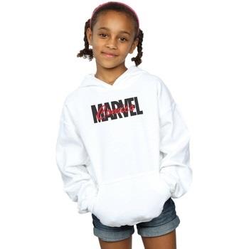 Sweat-shirt enfant Marvel Red Font Logo