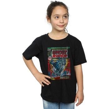 T-shirt enfant Marvel Ghost Rider Distressed Comic Cover
