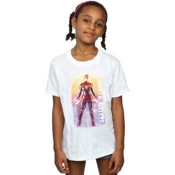 T-shirt enfant Marvel Captain Watercolour