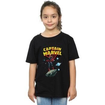 T-shirt enfant Marvel Captain Space Pose