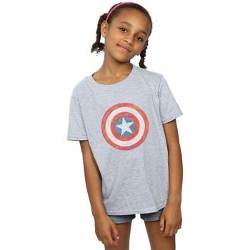 T-shirt enfant Marvel Captain America Sketched Shield