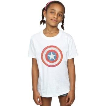 T-shirt enfant Marvel Captain America Sketched Shield