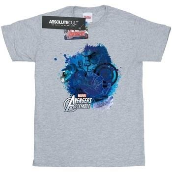 T-shirt enfant Marvel Captain America Montage
