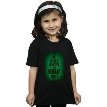 T-shirt enfant Marvel Hulk Stay Angry