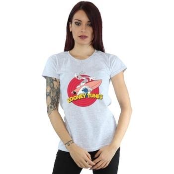 T-shirt Dessins Animés Bugs Bunny Surfing