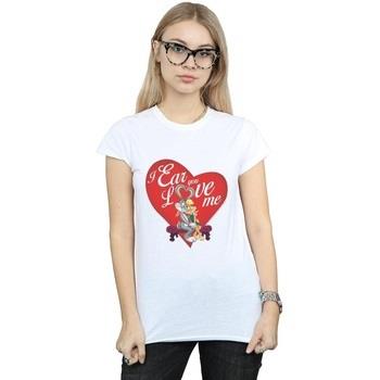 T-shirt Dessins Animés Bugs Bunny And Lola Valentine's Day Love Me