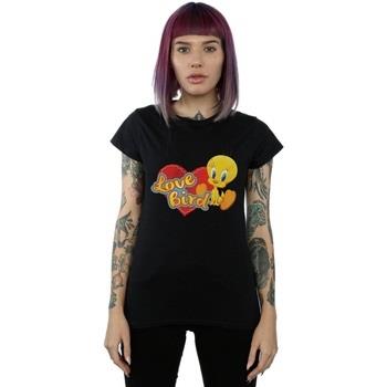 T-shirt Dessins Animés Tweety Pie Valentine's Day Love Bird