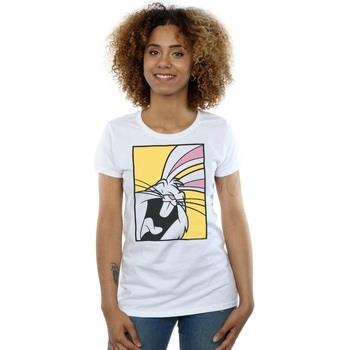 T-shirt Dessins Animés Bugs Bunny Laughing