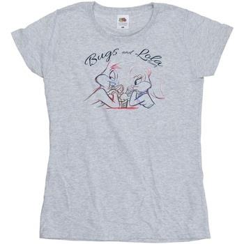 T-shirt Dessins Animés Bugs And Lola Sketch