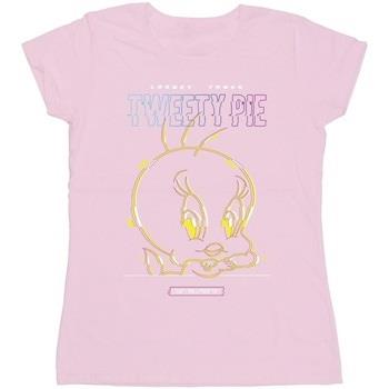 T-shirt Dessins Animés Tweety Glitch