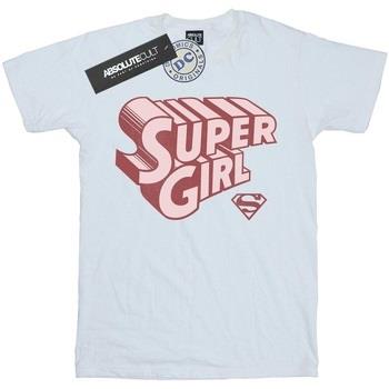 T-shirt enfant Dc Comics Supergirl Retro Logo