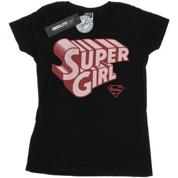 T-shirt Dc Comics Supergirl Retro Logo
