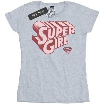 T-shirt Dc Comics Supergirl Retro Logo