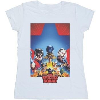 T-shirt Dc Comics The Suicide Squad Blue Star Poster