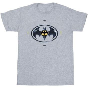 T-shirt enfant Dc Comics The Flash Batman Metal Logo