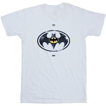 T-shirt enfant Dc Comics The Flash Batman Metal Logo
