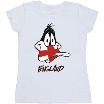 T-shirt Dessins Animés Daffy England Face