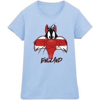 T-shirt Dessins Animés Sylvester England Face