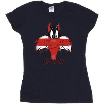 T-shirt Dessins Animés Sylvester England Face