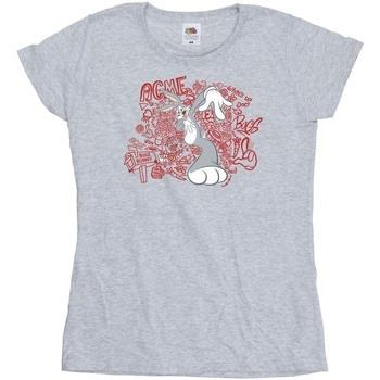 T-shirt Dessins Animés ACME Doodles Bugs Bunny