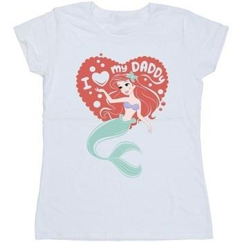 T-shirt Disney The Little Mermaid Love Daddy
