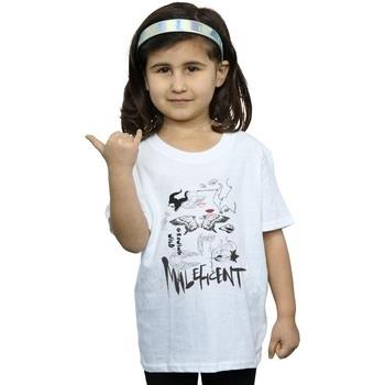 T-shirt enfant Disney Maleficent Mistress Of Evil Growing Wild Collage