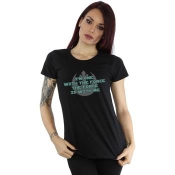 T-shirt Disney Rogue One I'm One With The Force Green