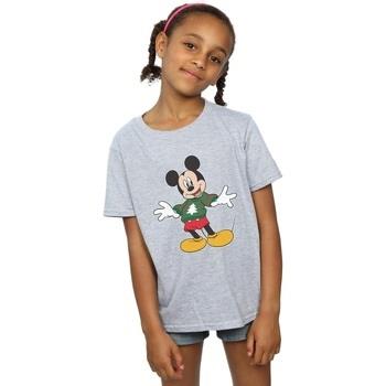 T-shirt enfant Disney Mickey Mouse Christmas Jumper Stroke