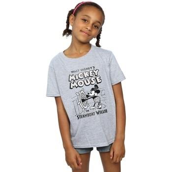 T-shirt enfant Disney Mickey Mouse Steamboat Willie